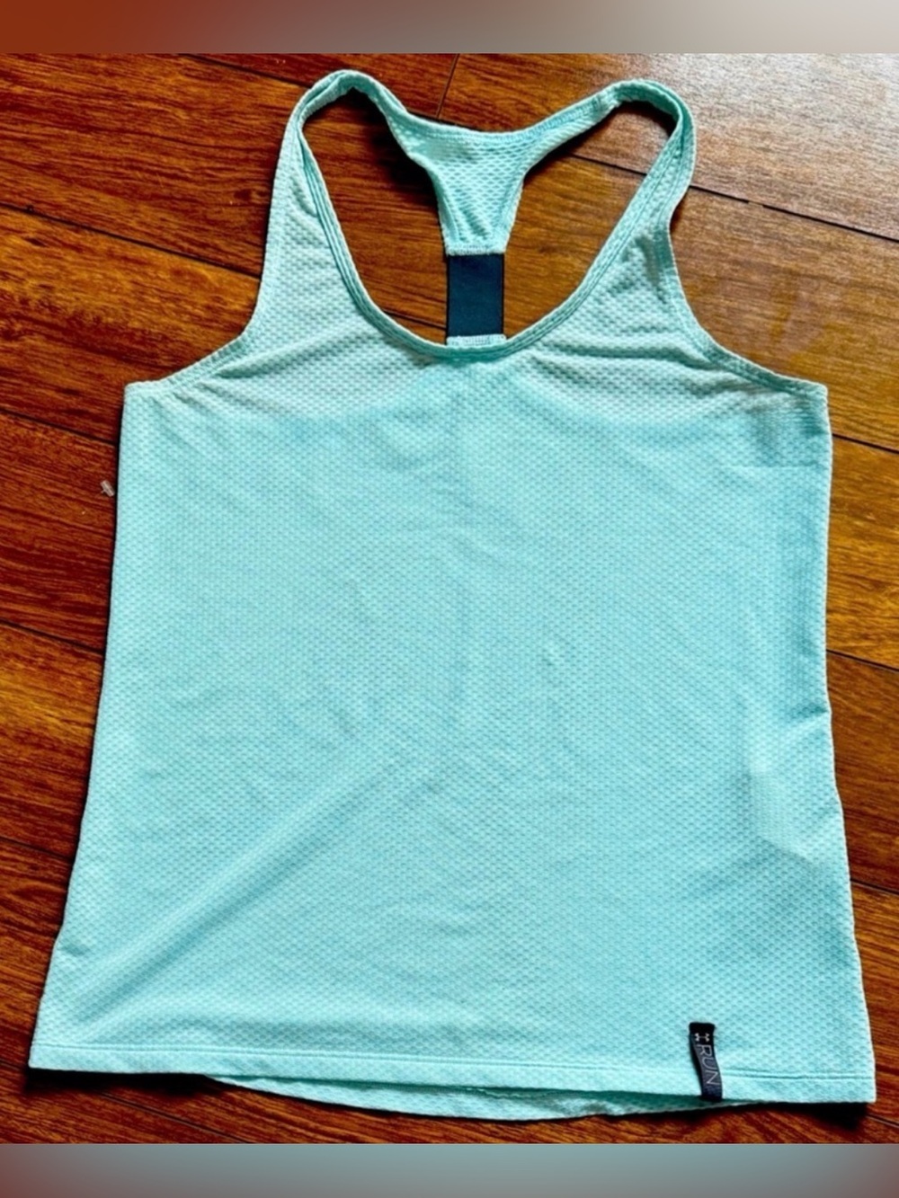 Under Armour Women's Blue Racerback Running Tank Top Size Small